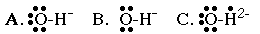 Hydroxide Lewis Dot